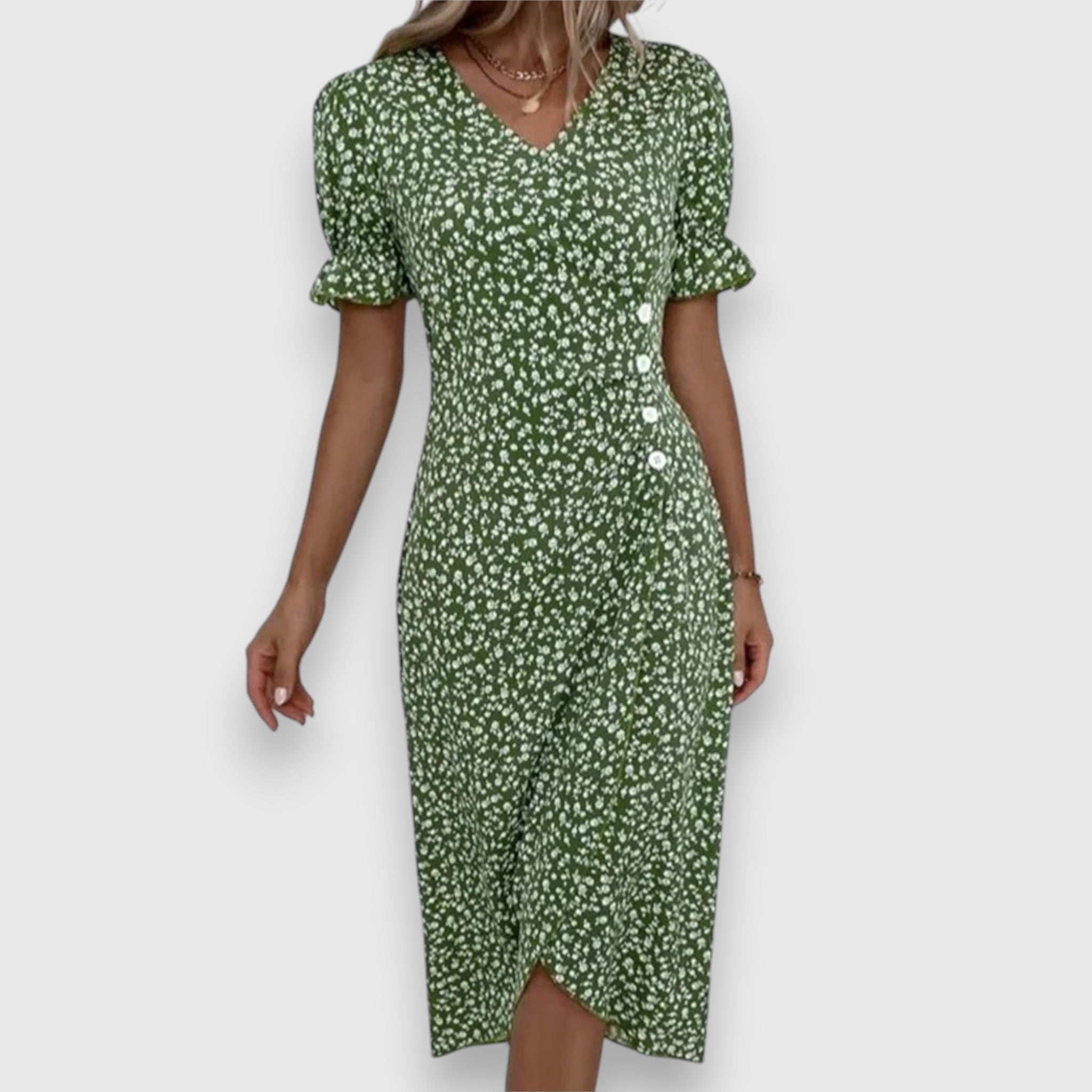 Tessina β Elegant Floral Dress