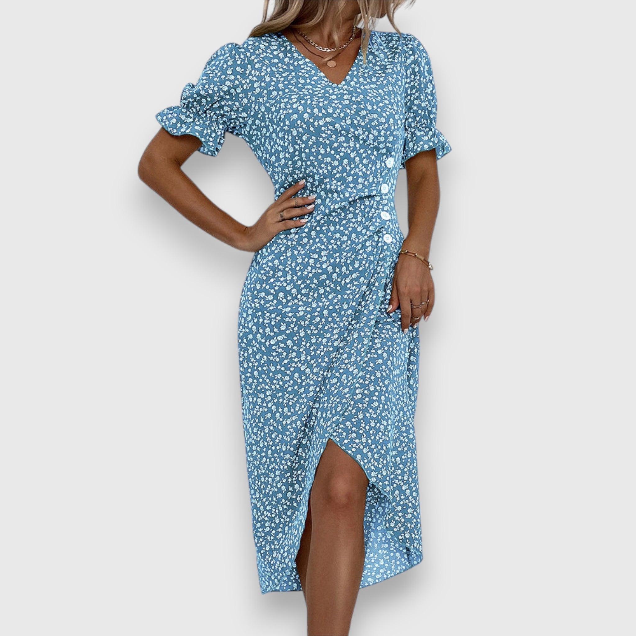 Tessina β Elegant Floral Dress