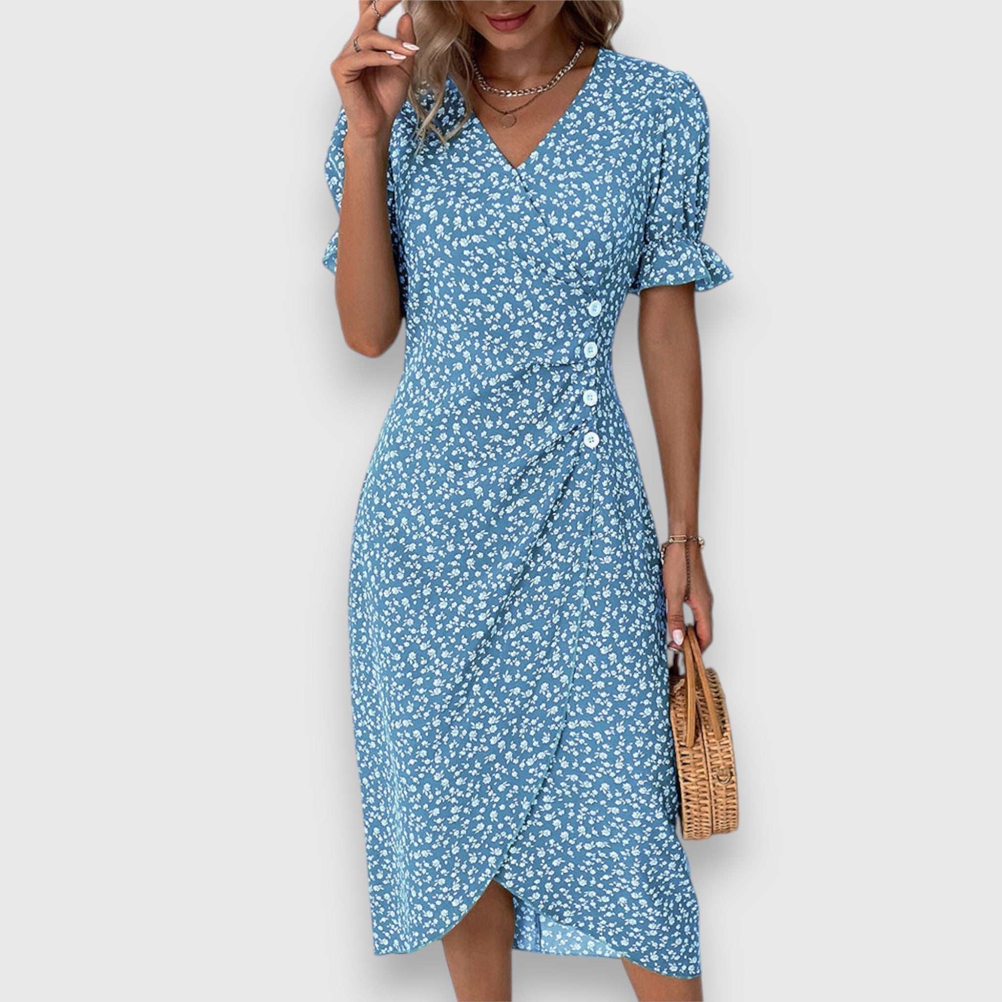 Tessina β Elegant Floral Dress