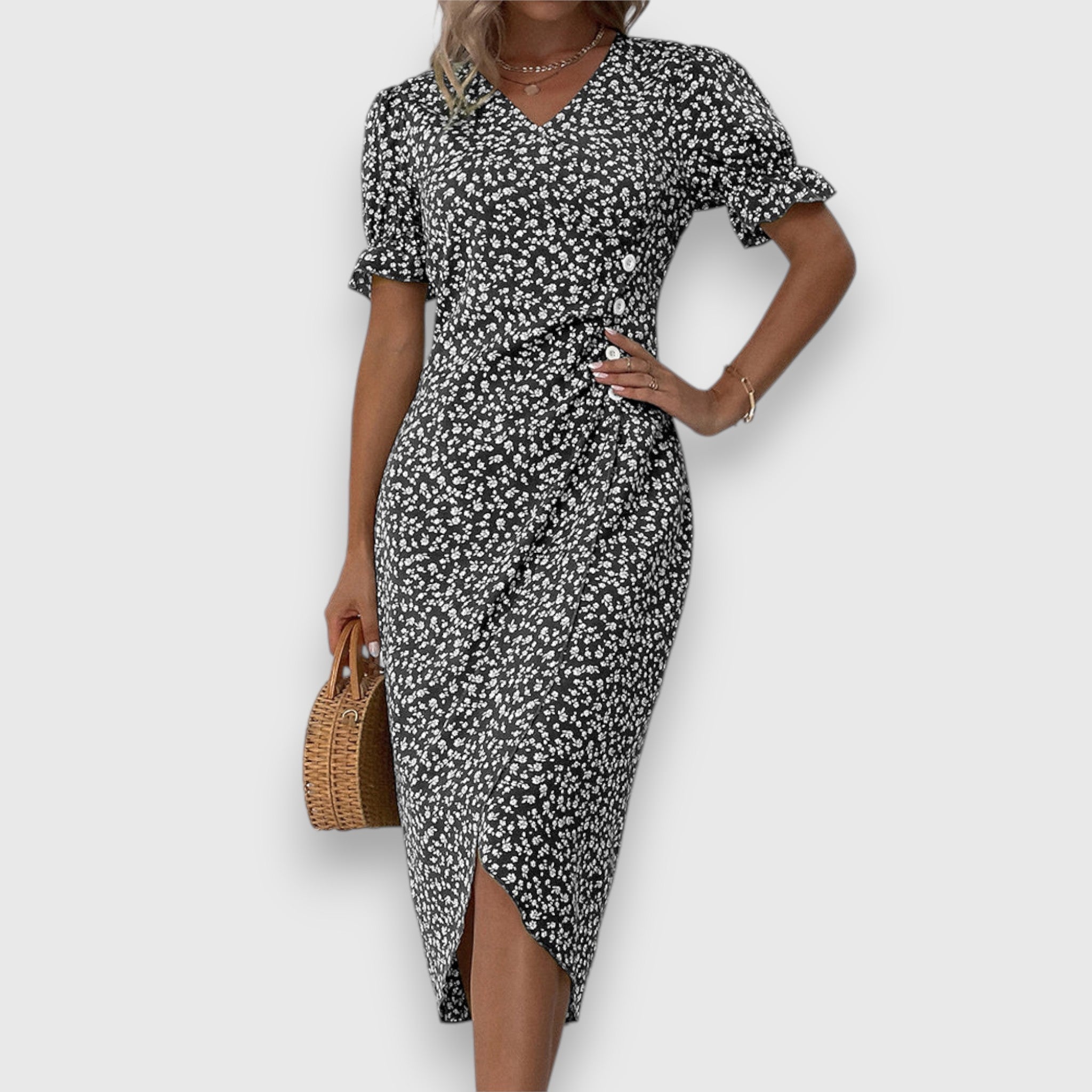 Tessina β Elegant Floral Dress