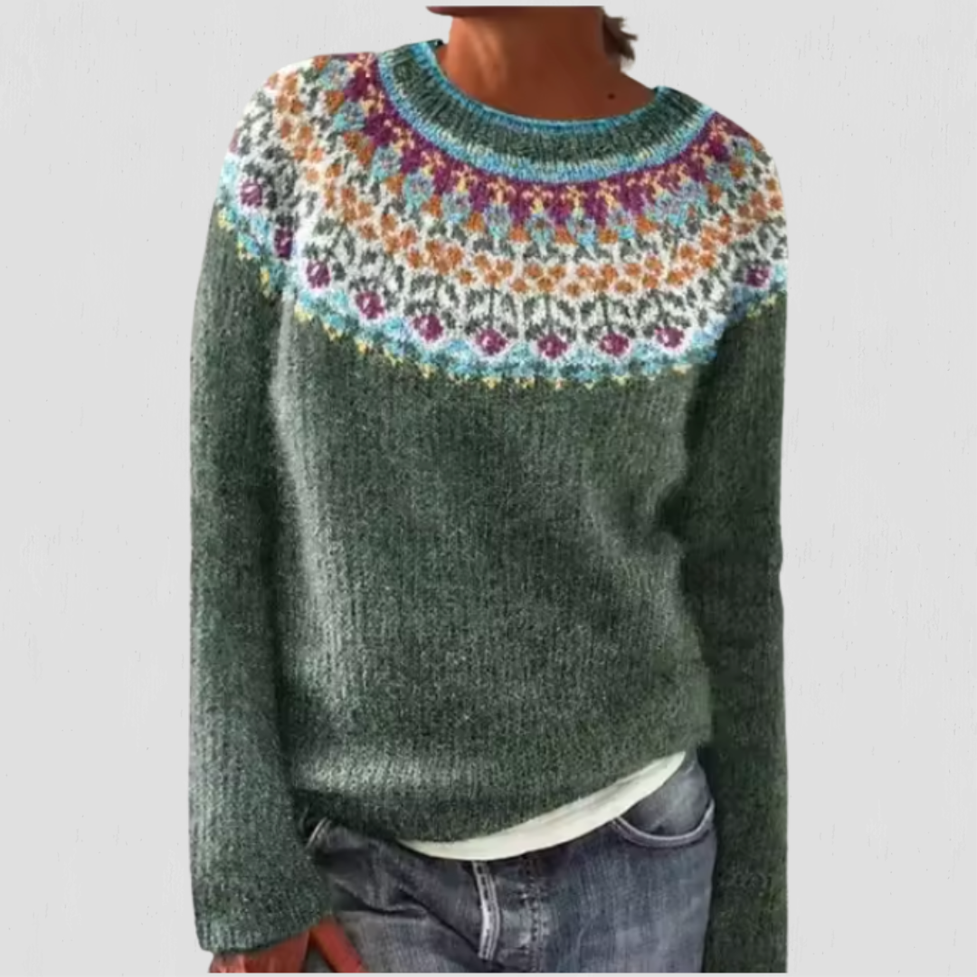 Carol | Heritage Nordic Knit Sweater