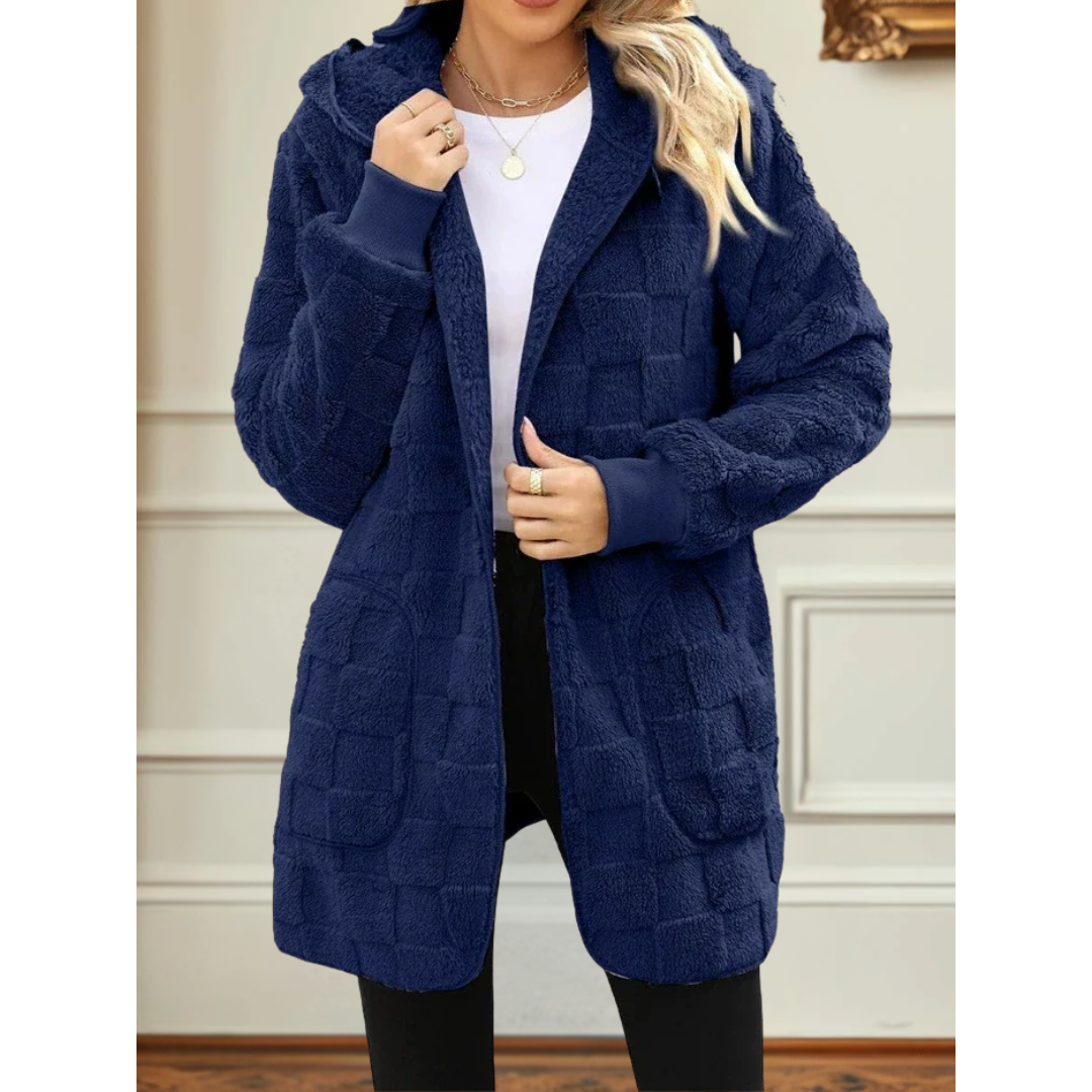 Linda | Cozy Hooded Fleece Jacket