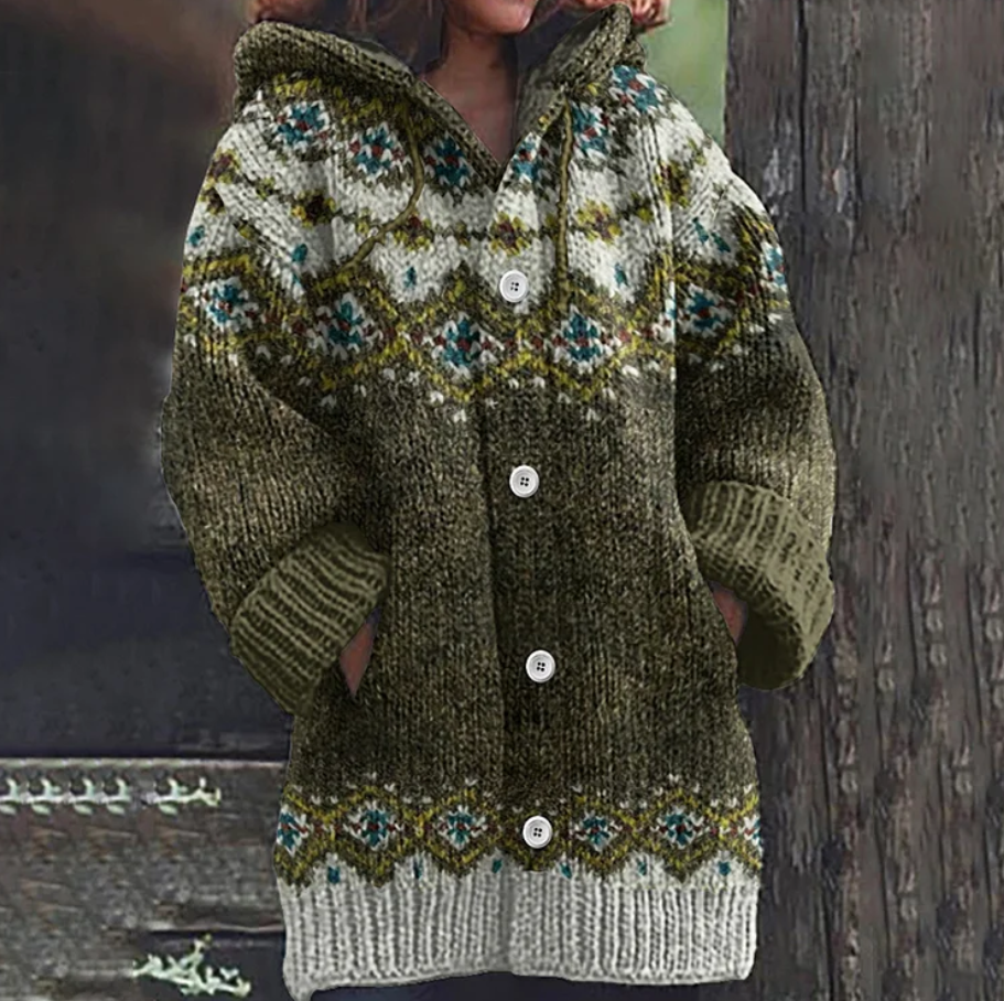 Leah | Heritage Cozy Button Cardigan