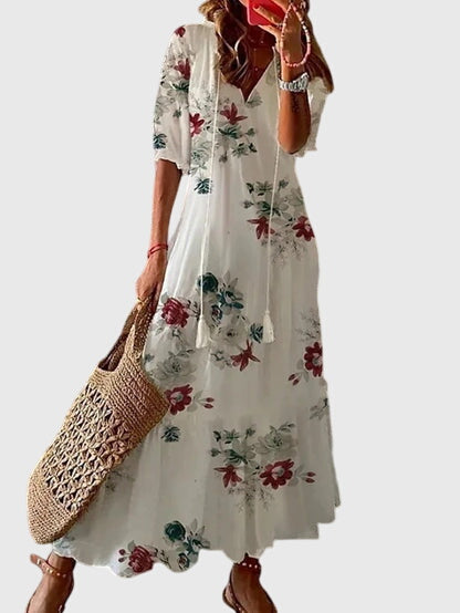 Amaliaâ„¢ | Boho Vintage Summer Dress