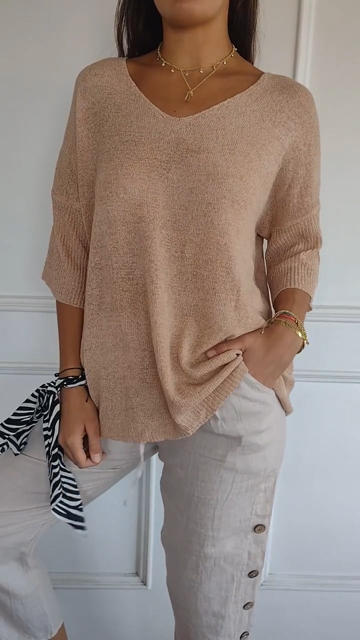 Evelyn | Relaxed Knit Top