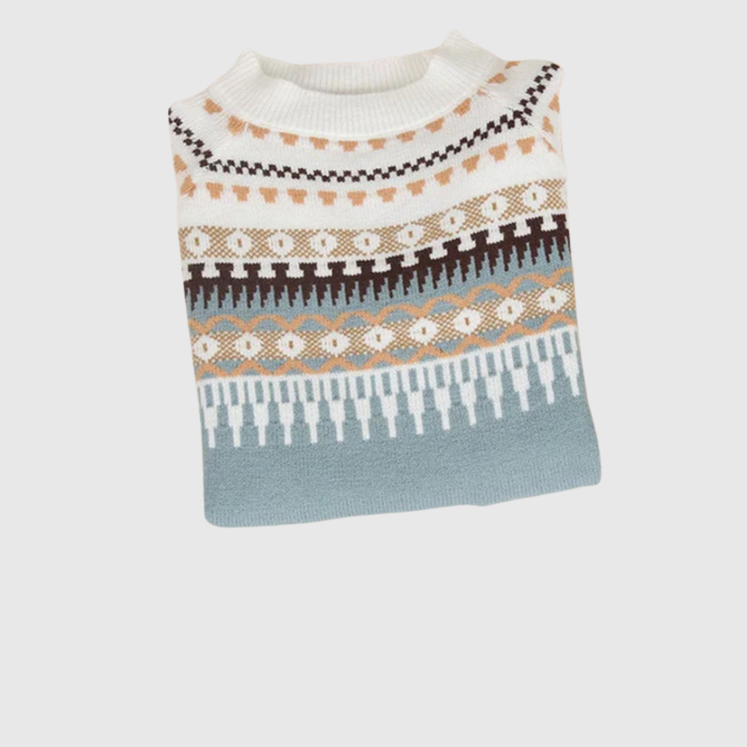 Celeste | Cozy Fair-Isle Knit Sweater