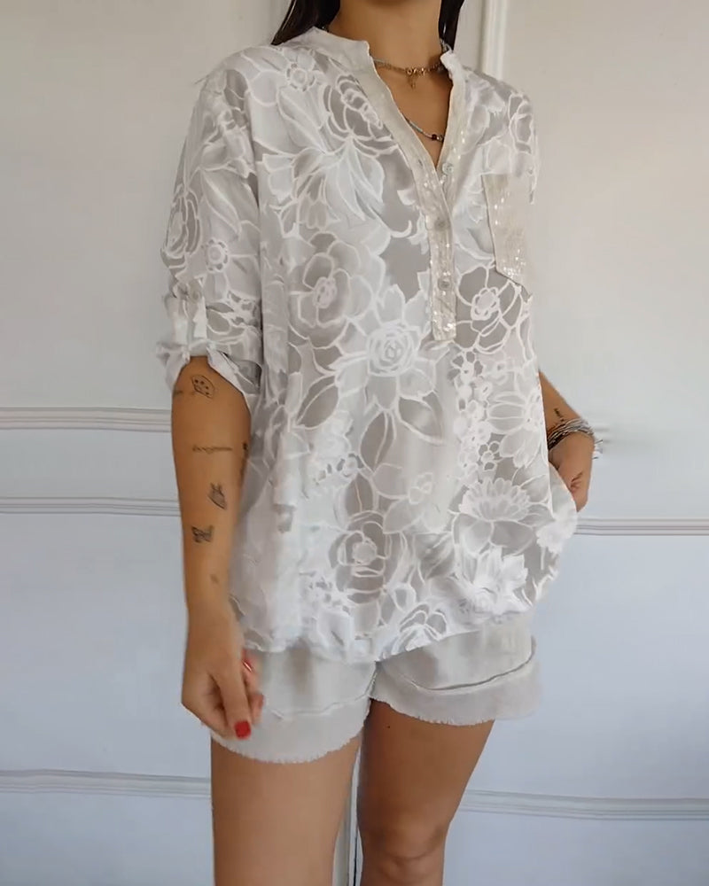 Cassie | Everyday Floral Blouse