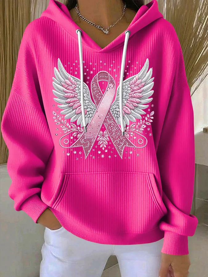 Hope & Strength – Ribbon Angel Sweater