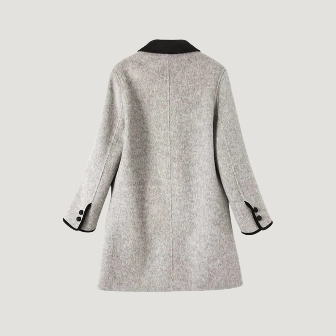 April | Elegant Long Wool Coat