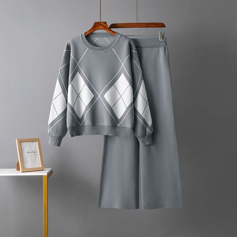 Lily™ - Warm Two Piece Sweater Set