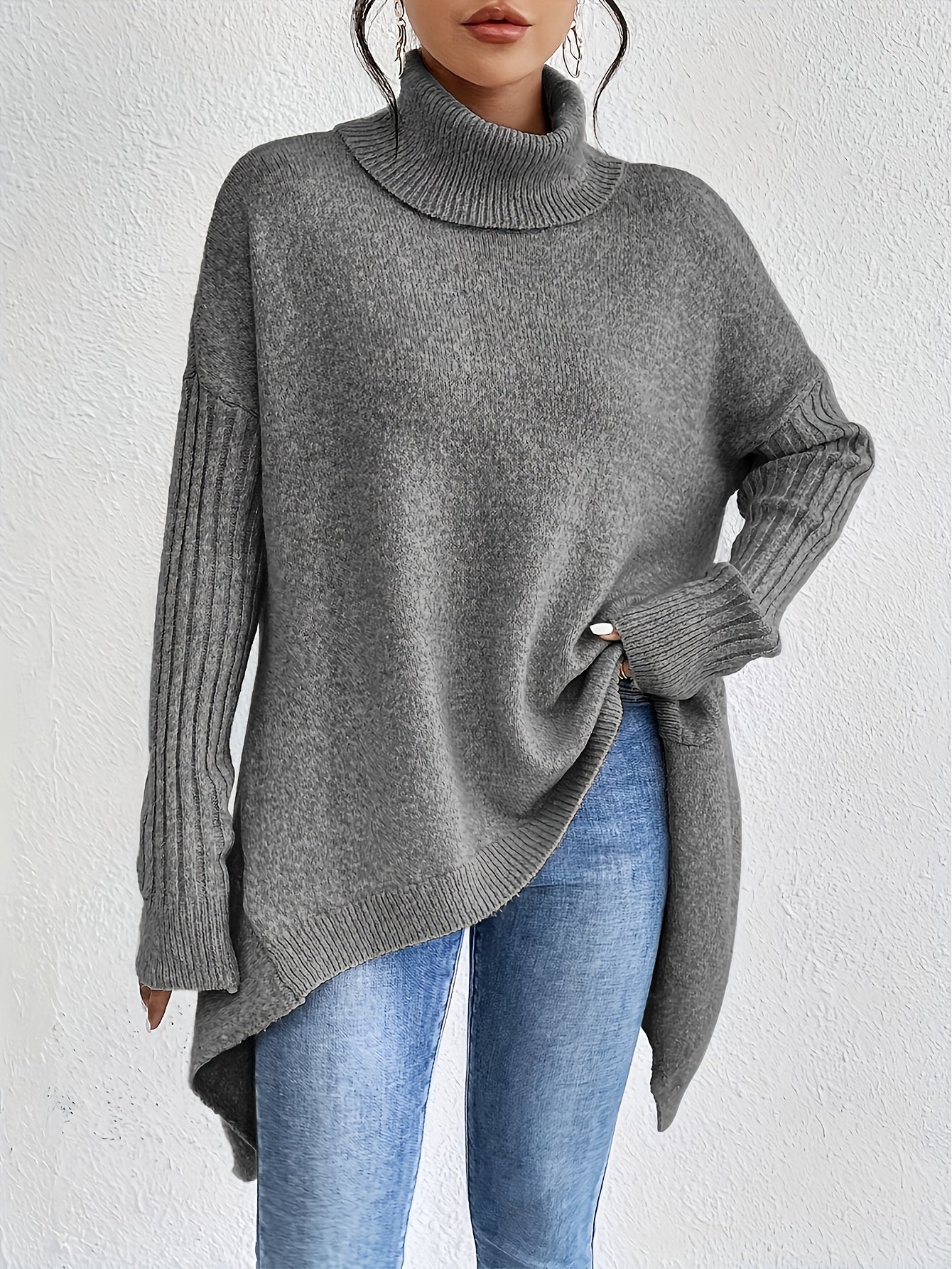 Laila | Cozy Oversized Turtleneck
