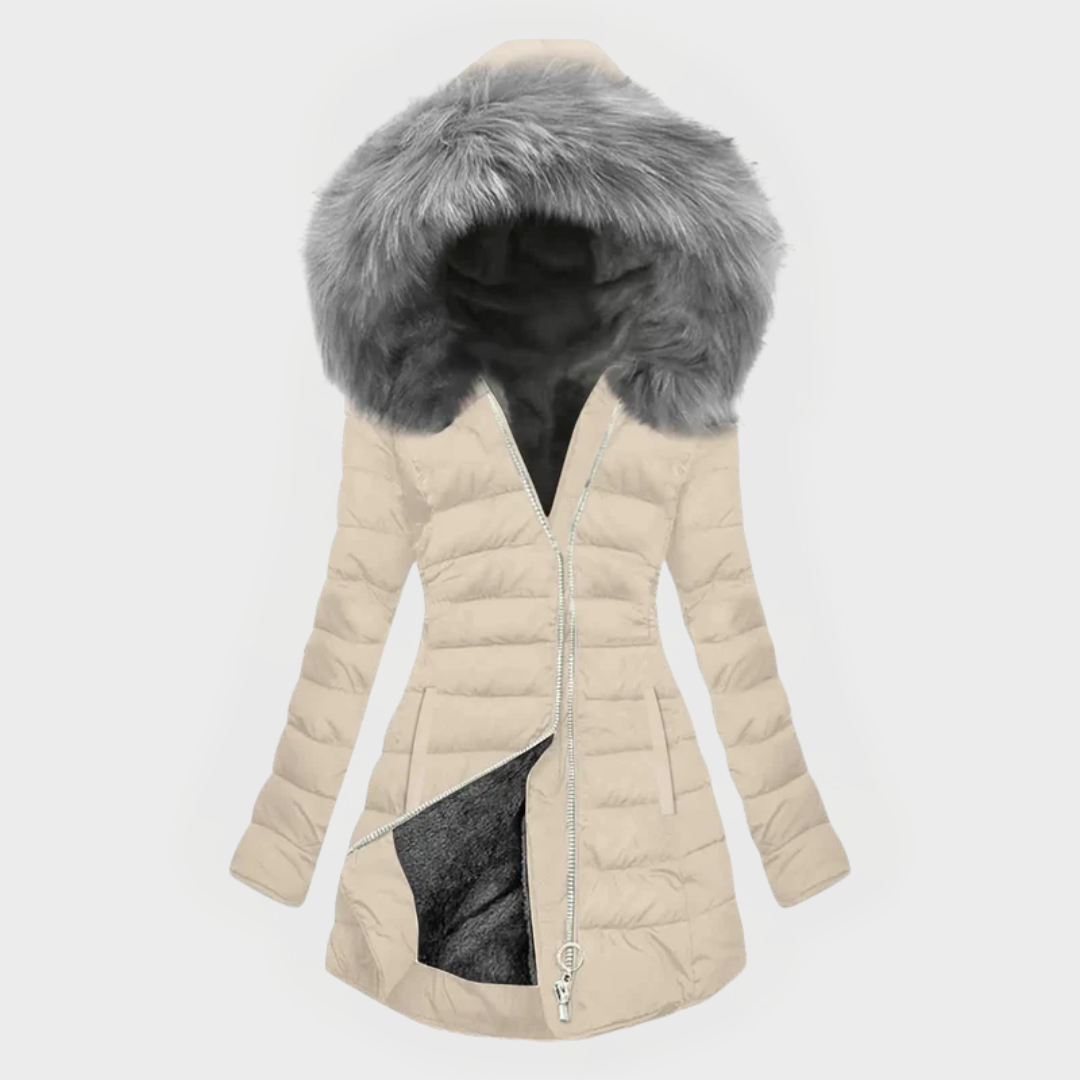 Evelyn | Cozy Faux Fur Coat