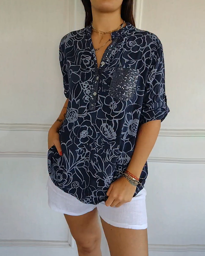 Cassie | Everyday Floral Blouse