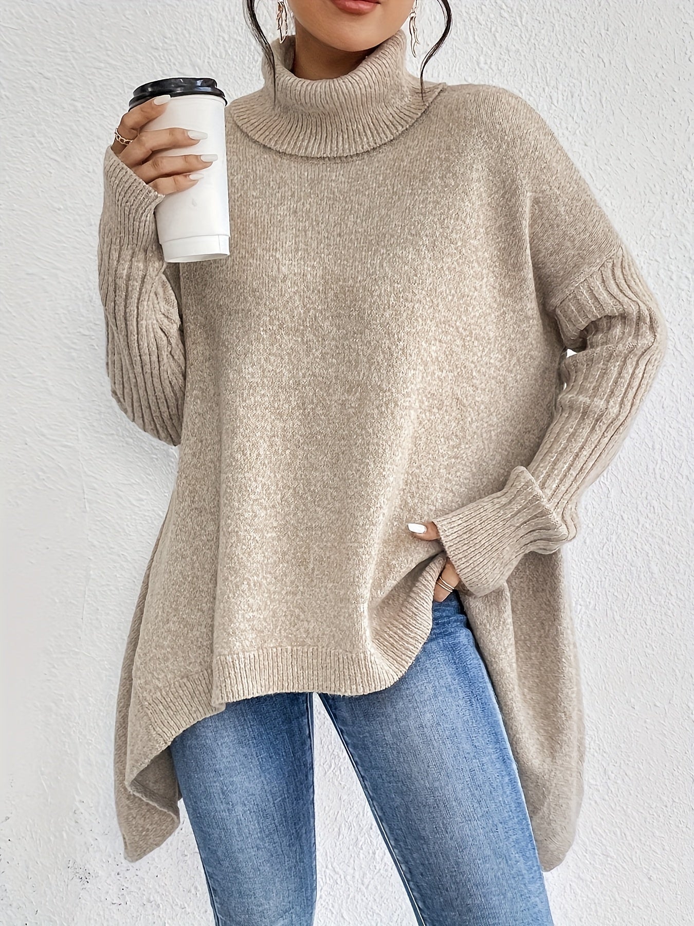 Laila | Cozy Oversized Turtleneck