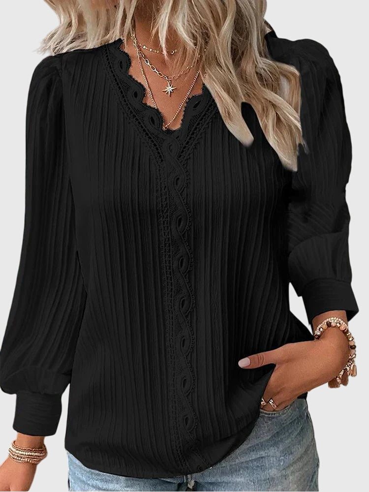 Andreaâ„¢ | Elegant Pullover Blouse