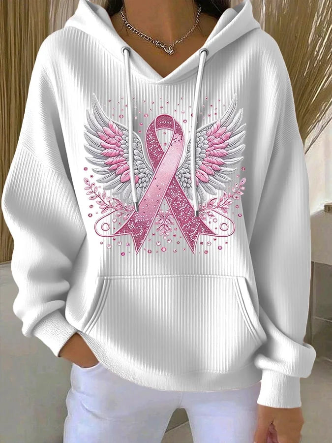 Hope & Strength – Ribbon Angel Sweater