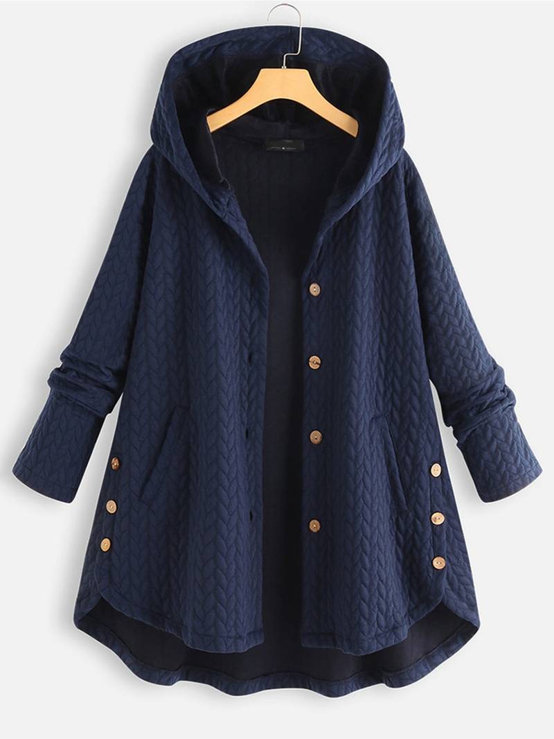 Maria | Quilted Hooded Coat