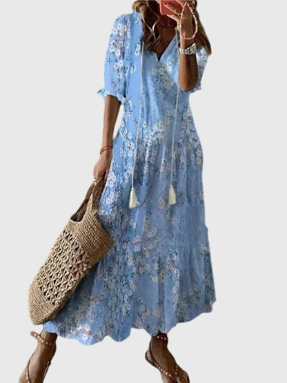 Amaliaâ„¢ | Boho Vintage Summer Dress
