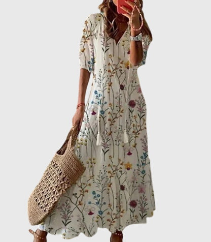 Amaliaâ„¢ | Boho Vintage Summer Dress