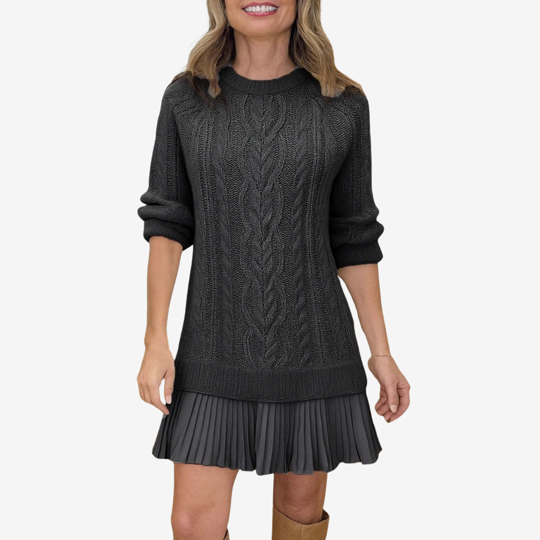 Diana | Knit Sweater Dress