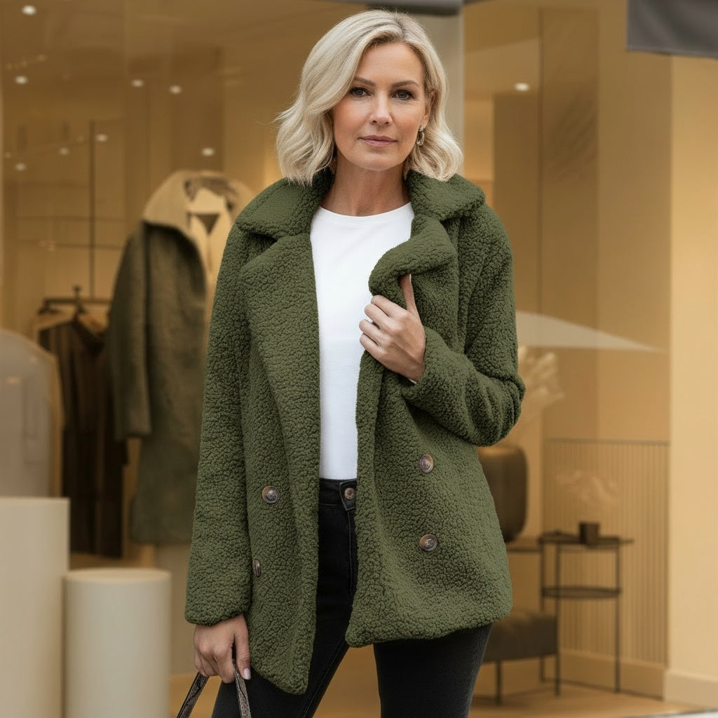Laurie | Cozy Teddy Coat