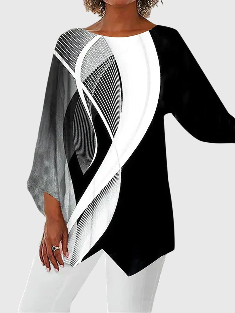 Alayahâ„¢ | Elegant Crew Neck Top