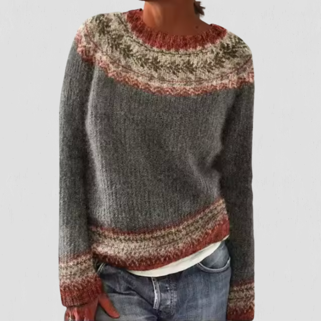 Carol | Heritage Nordic Knit Sweater