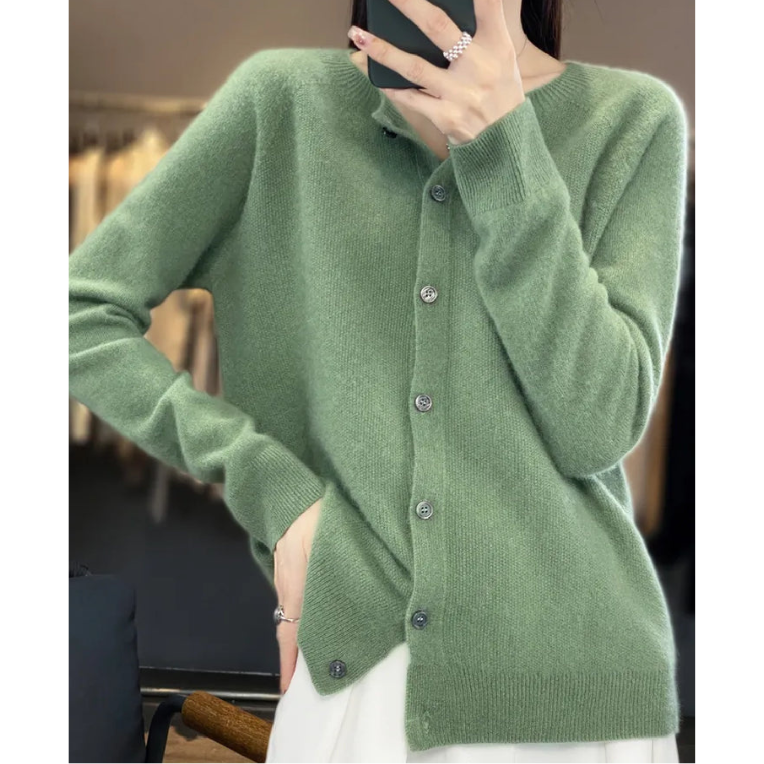 Cindy | Elegant Knit Sweater