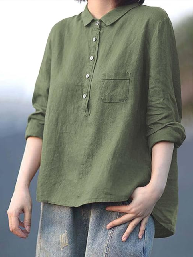 Louise | Relaxed Buttoned Shirt