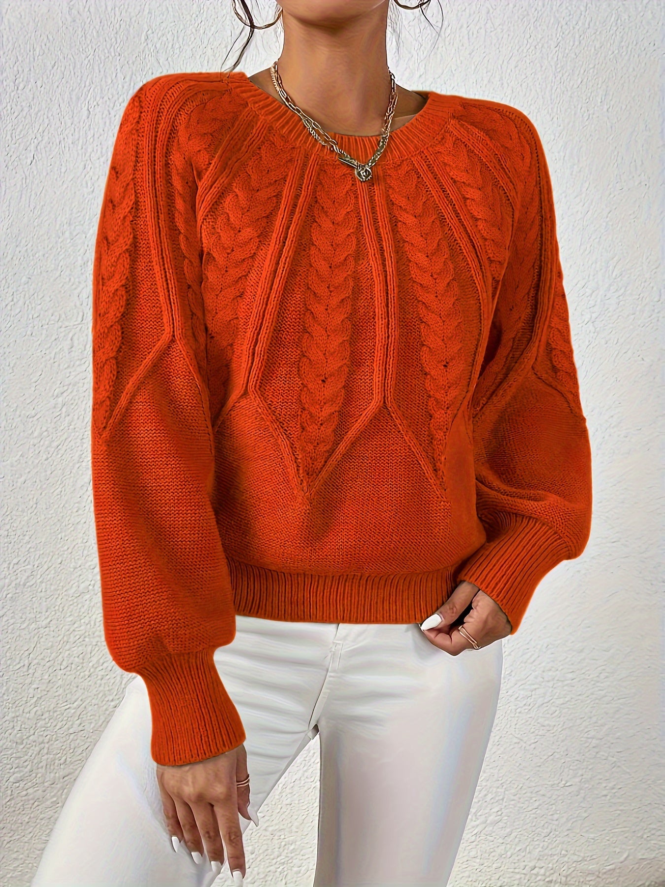 Christy | Elegant Cable-Knit Sweater