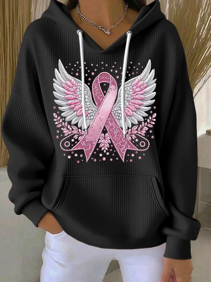 Hope & Strength – Ribbon Angel Sweater