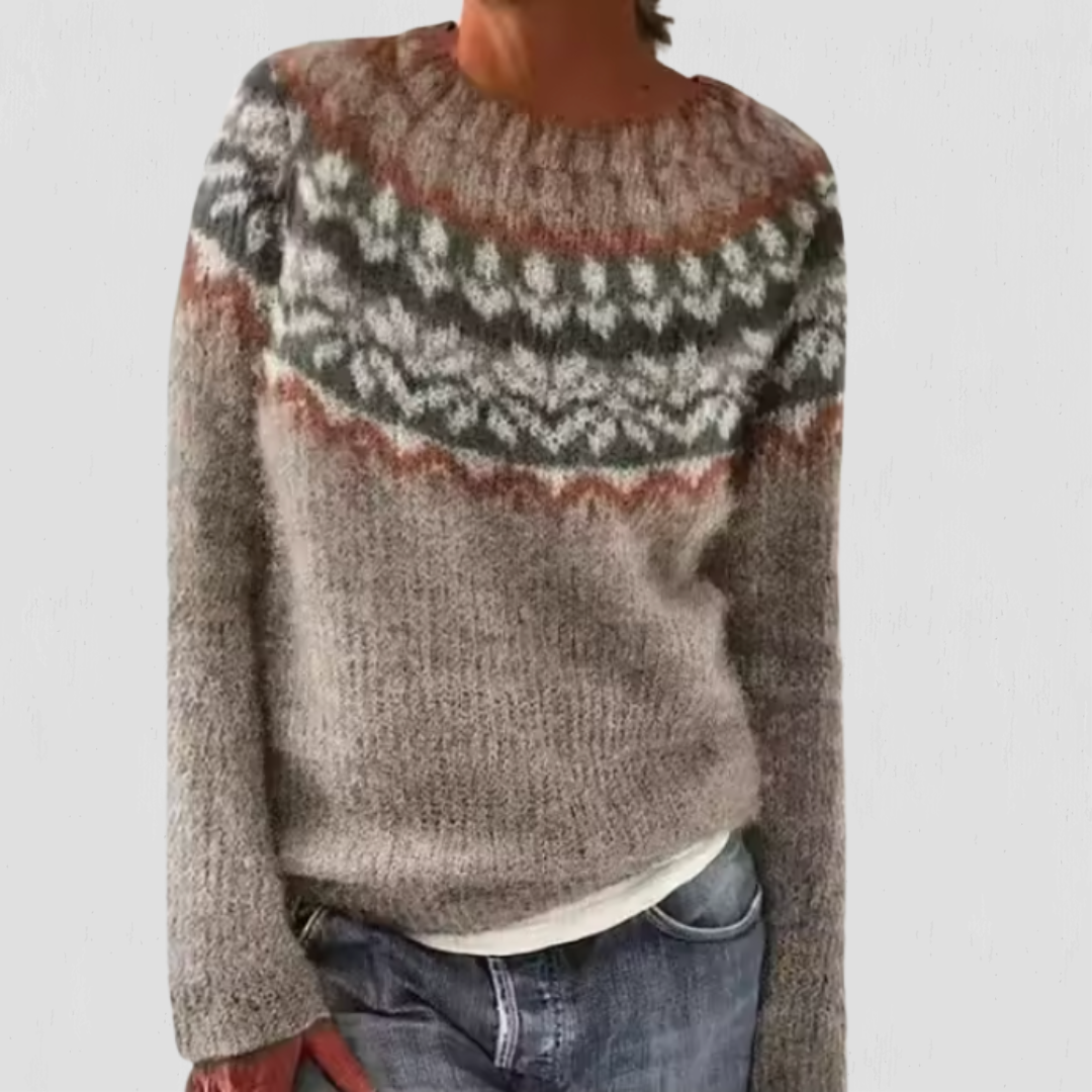 Carol | Heritage Nordic Knit Sweater