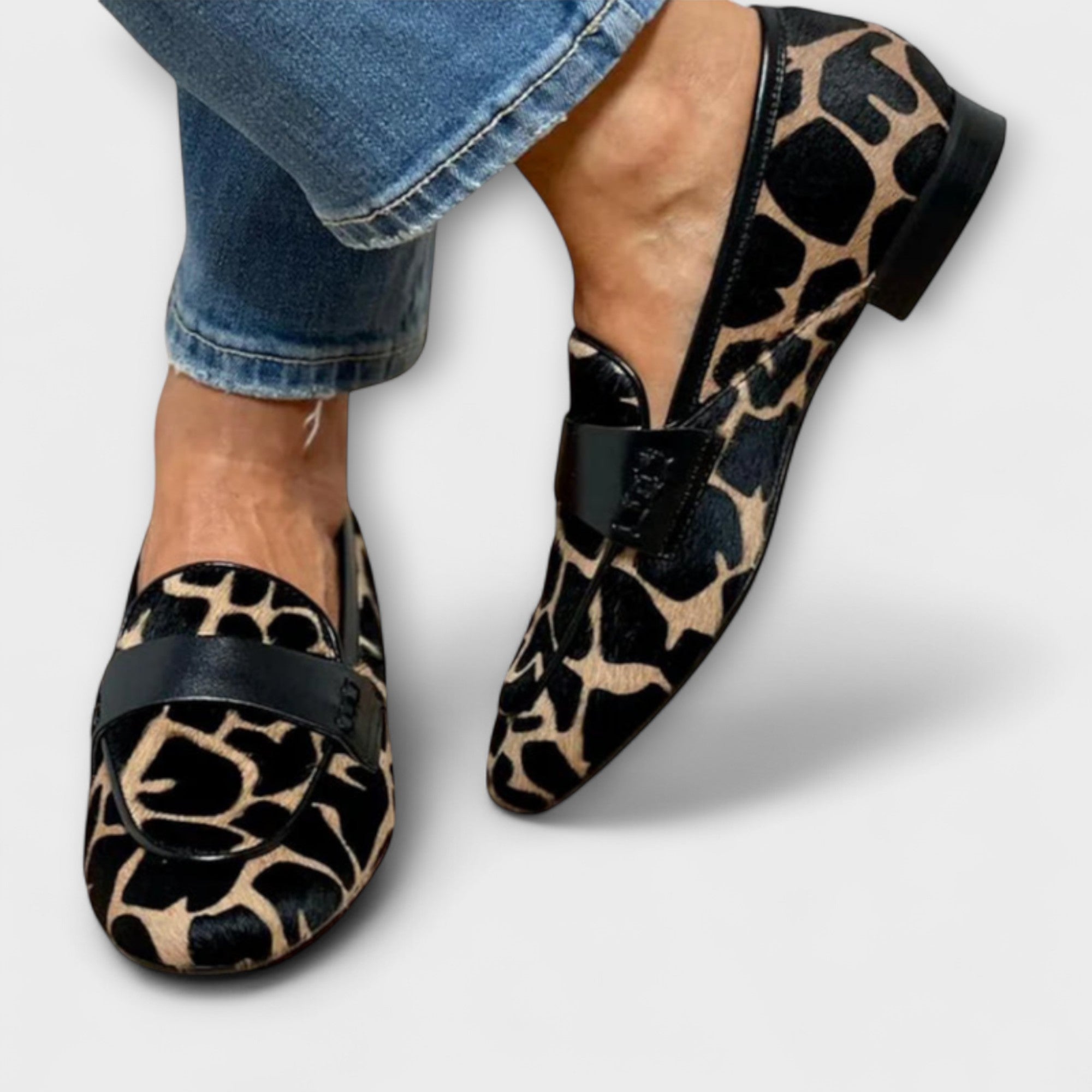 Leona | Elegant Leopard Loafer