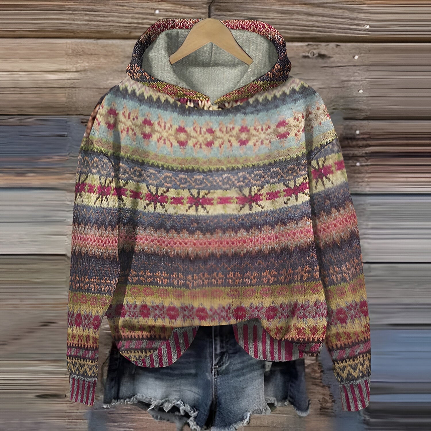 Nelly™ - Comfortable vintage hoodie