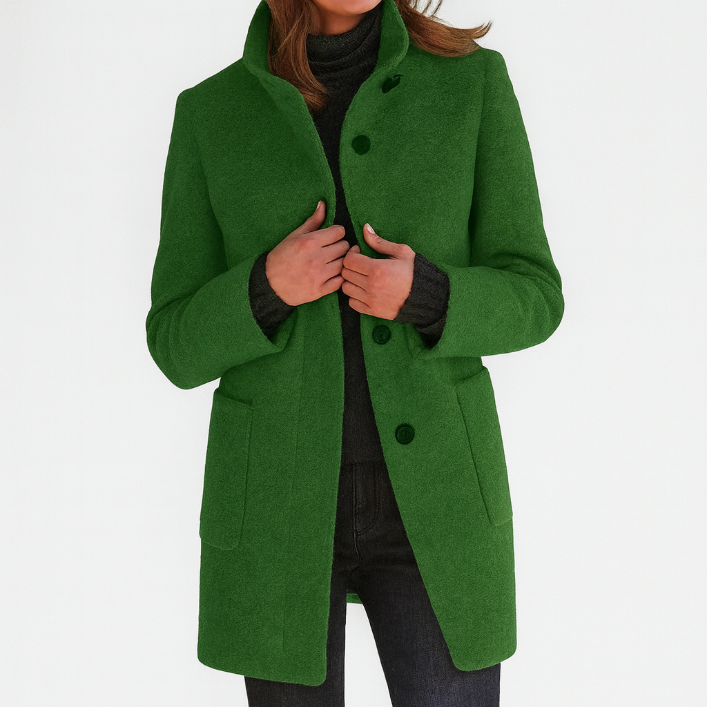 Evelyn | Timeless Wool-Blend Coat