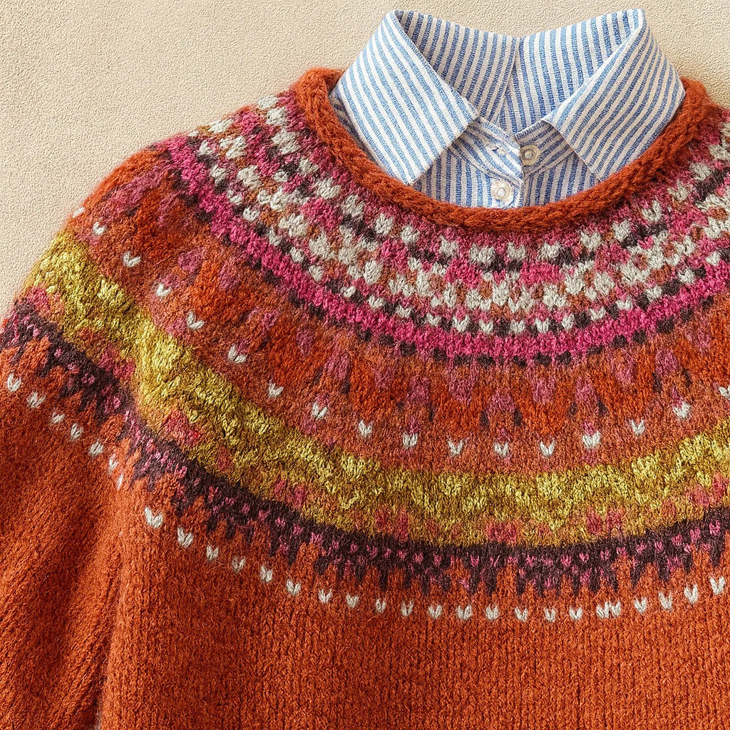Alison | Heritage Nordic Knit Sweater