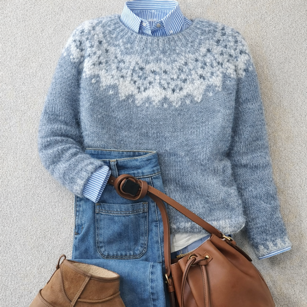 Mary | Heritage Nordic Knit Sweater
