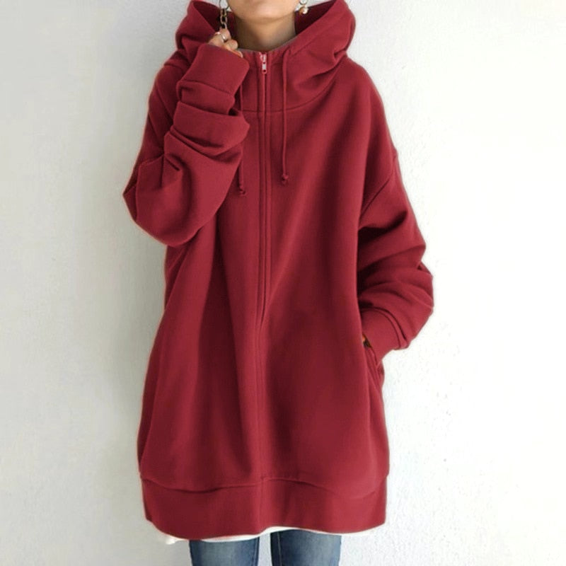 Doreen | Cozy Oversized Winter Hoodie