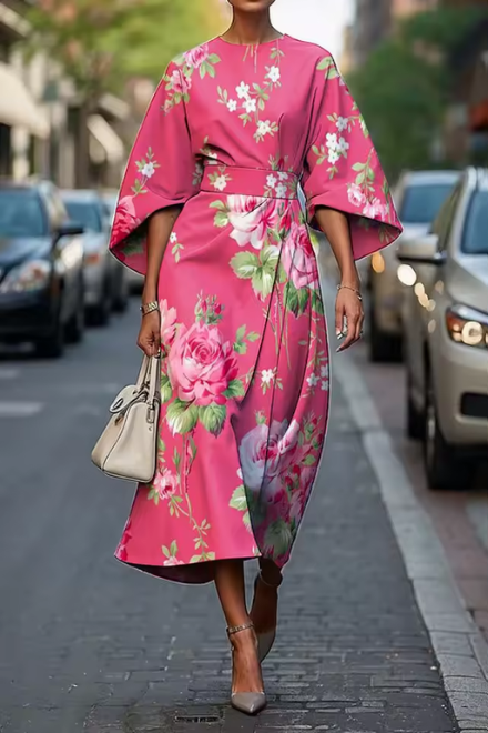 Edrica | Elegant Floral Dress