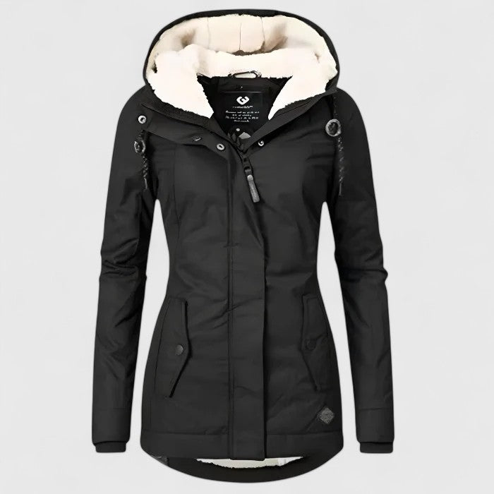 Judy | Warm Waterproof Hooded Coat