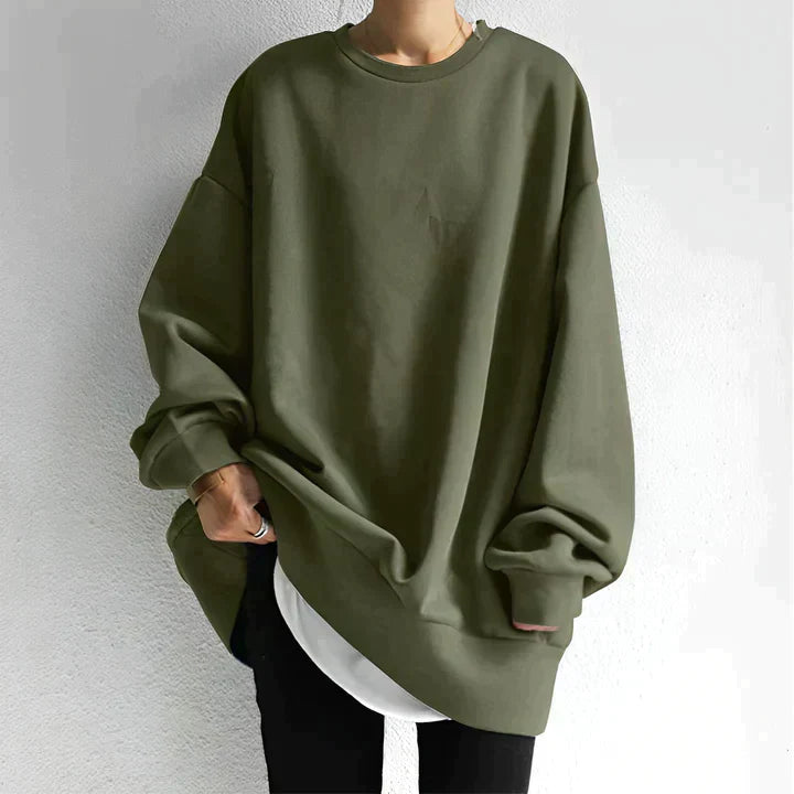 Beth | Flattering Oversized Tunic Sweater