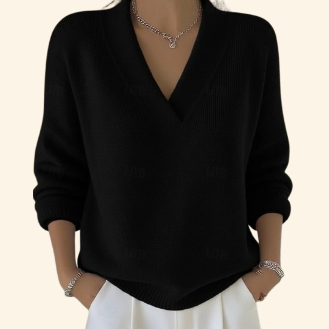Margot | Classic V-Neck Sweater