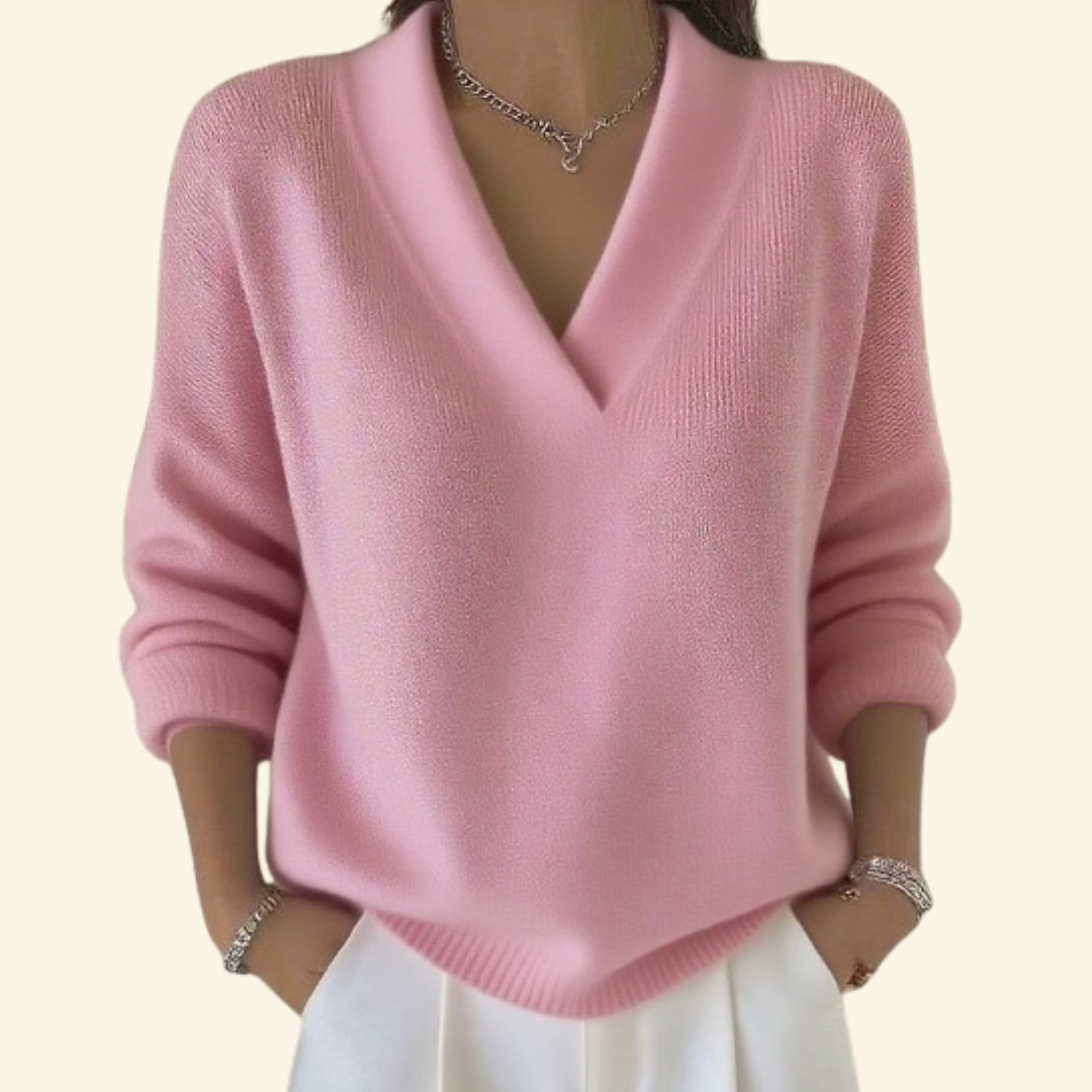Margot | Classic V-Neck Sweater