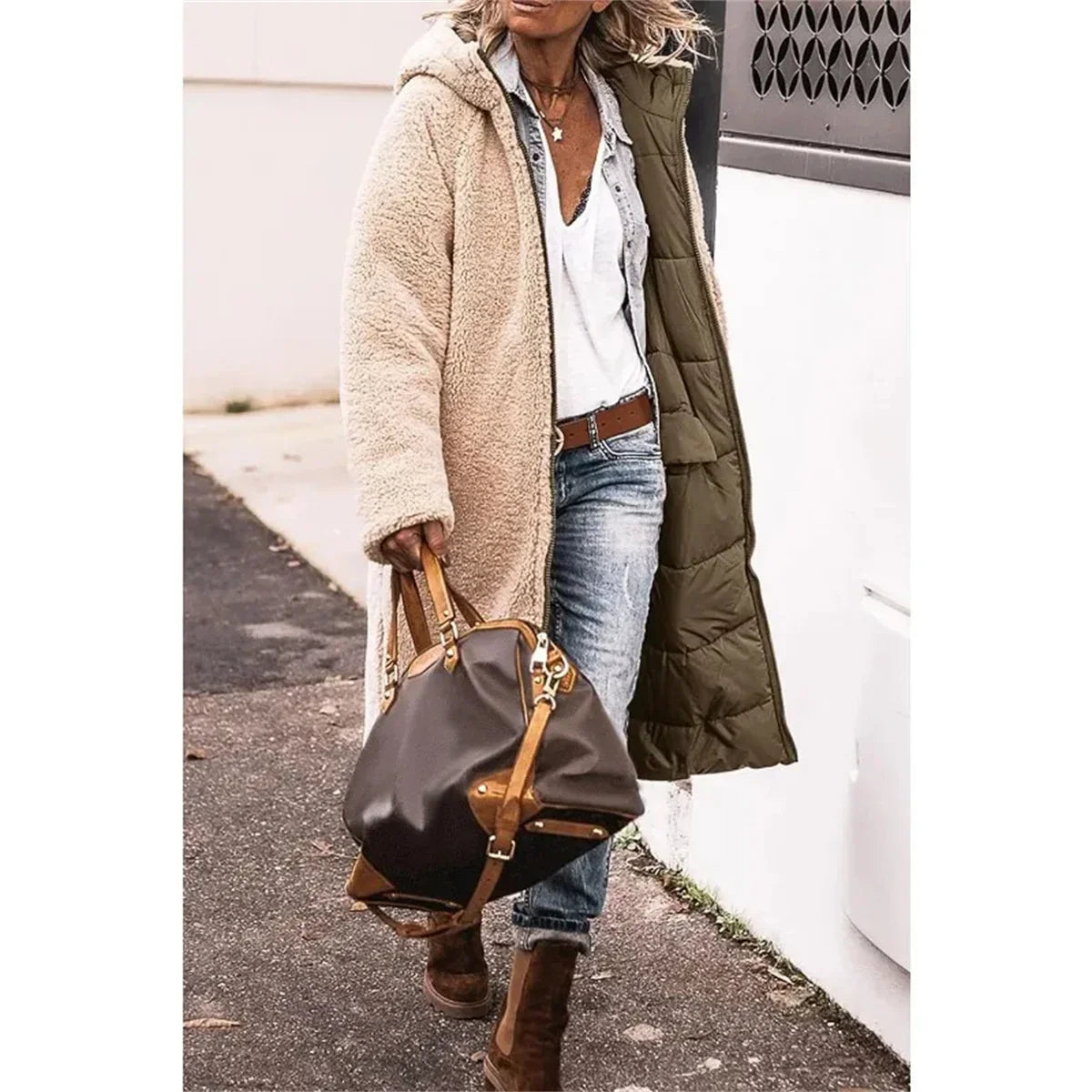 Marije | Warm Padded Jacket with Hood