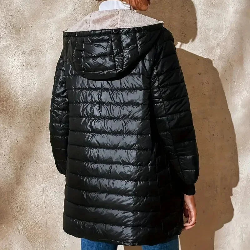 Harper | Cozy Quilted Hooded Jacket