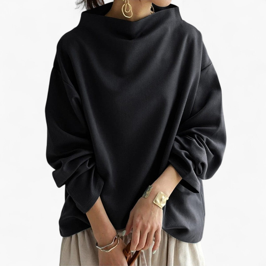 LAIMA | Soft High Neck Sweater