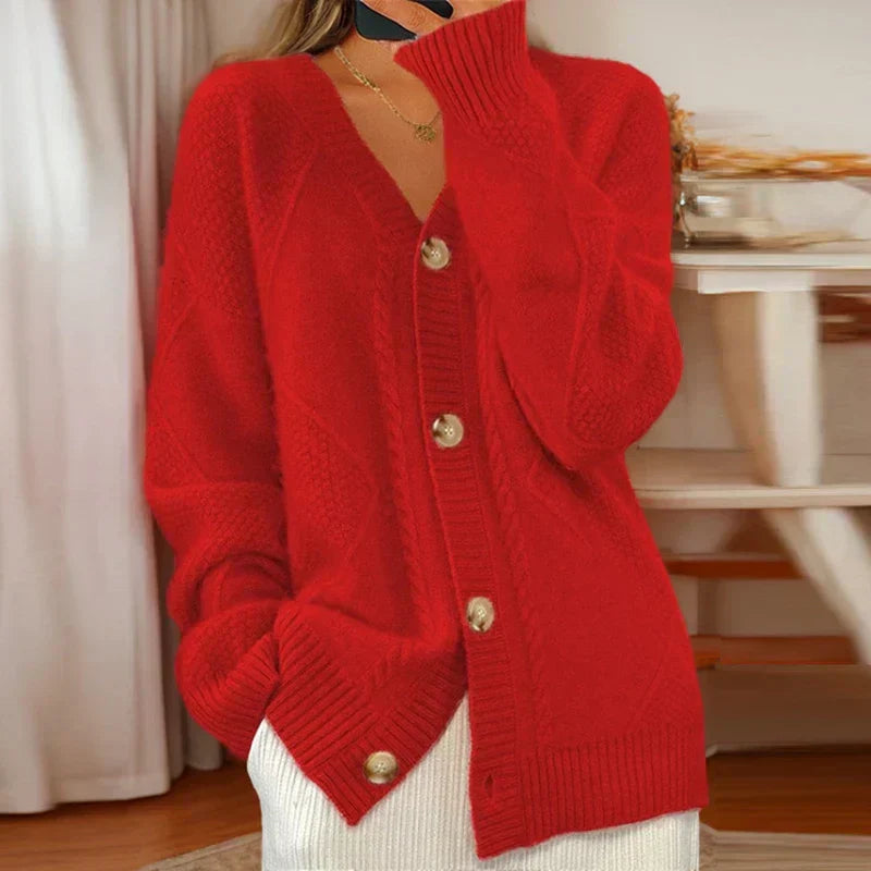Maria | Cozy Cable-Knit Cardigan