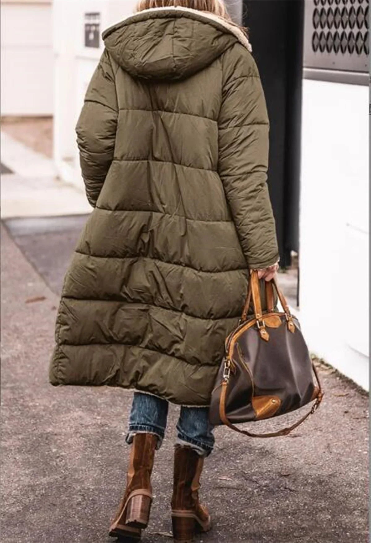 Marije | Warm Padded Jacket with Hood
