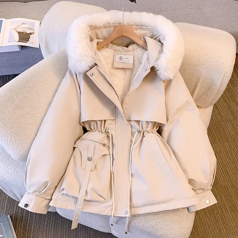 Melanie | Cozy Fur-Trim Winter Parka