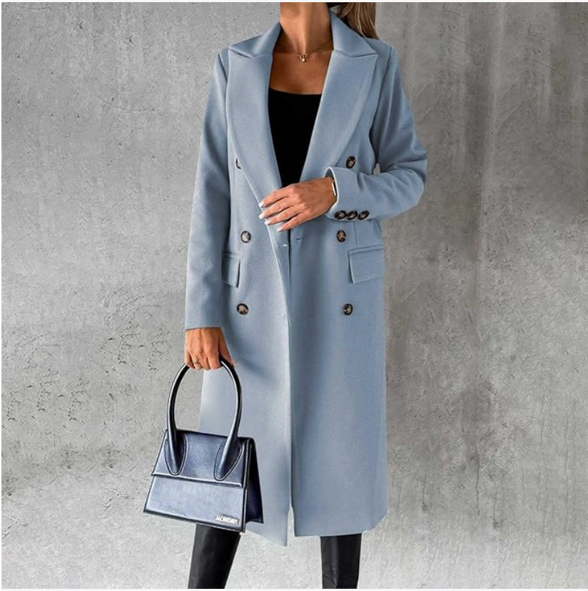 Janice | Classic Wool-Blend Coat